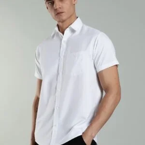 LS 001|| White|| Half Sleeve Shirt