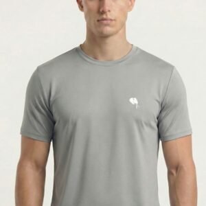 RHSO2A||LITE GREY|| Round Neck Half