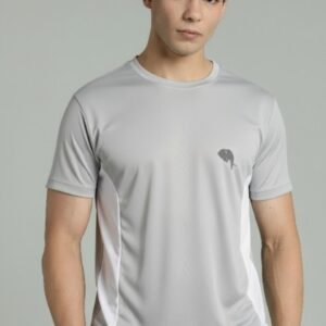 RHSO1A||SILVER GREY|| Round Neck Half -CS