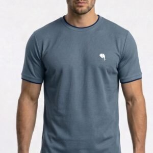 RHSO2B||BLUE|| Round Neck Half