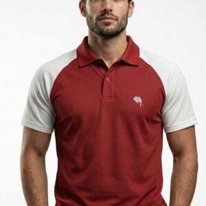 PR3 SS 007A||MAROON|| 100% Cotton T-Shirt