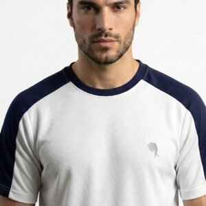RHSO03||WHITE|| Round Neck Half