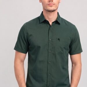 LS005|| OLIVE|| Half Sleeve Shirt