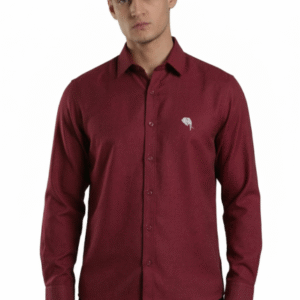 TS 001||MAROON|| Full Sleeve Shirt